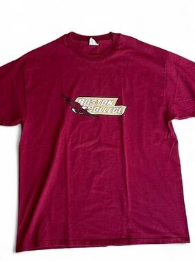Champion Boston College Eagles Logo Tee in Maroon